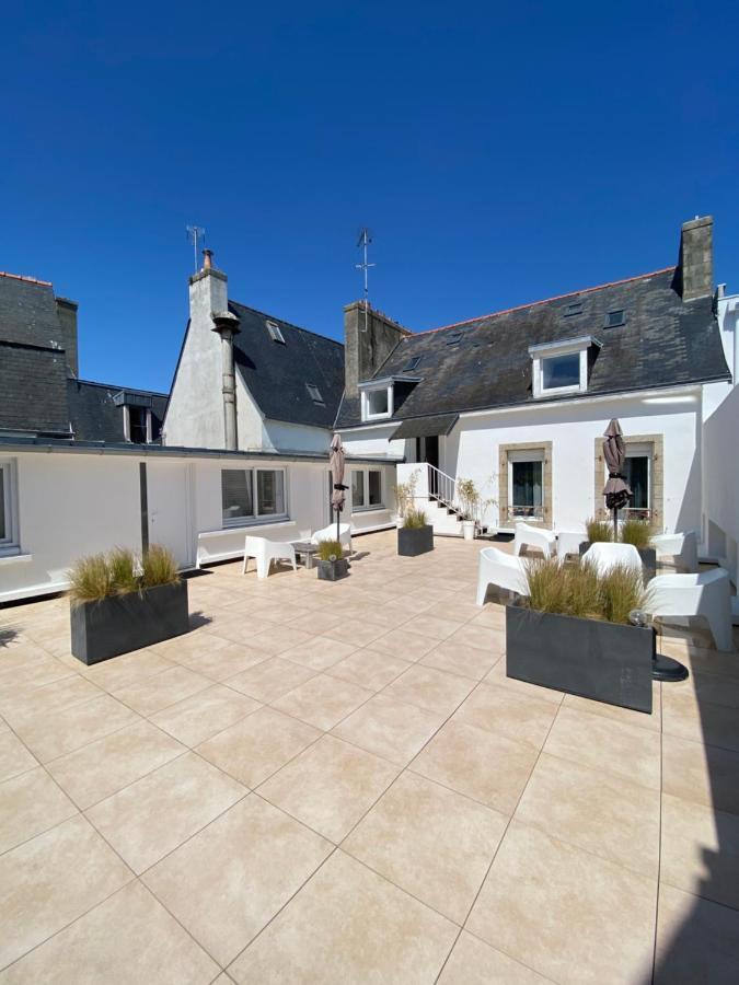Votre Mini Maison En Plein Coeur Du Centre Ville -Terrasse - Et Parking Prive Sur Place Clos - Draps Et Menage Inclus Concarneau Exterior foto
